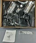 Coat Air Primer Testmark Gun 4pc Hvlp Kit Spray Clear Regulator Paint