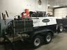 D210 H Sullivan Palatek Trailer Mounted Soda Sand Blaster With Hoods
