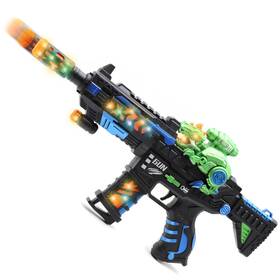Daodaozhu B0cx56kp56 Light Up Toy Gun For Kids With Sound Effects Telescopic Barrel Dinosaur