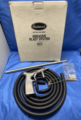 220009a Eastwood Sand Blast Out Of A Bucket Sandblaster Assembly Gun Kit Tool Pneumatic