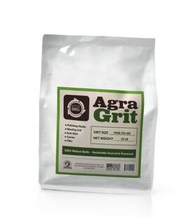 3560-0010-ag Eco-shell Lp Walnut Media 35-60 Grit - Fine Crushedwalnut Shells For Blasting