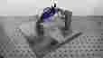 G125237 Comco Inc Microblasting Sandblasting Fixture W 4 Nozzles