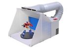 Generic Mini Small Hobby Spray Paint Spraying Booth For Airbrush Air Tool Brush Gun Kit 789611032876