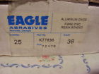K77836 Grit 7 Sanding " Eagle 25pc 36 Disc Hole Oxide Arbor Aluminum 8