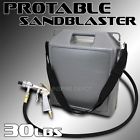 Gun Blasting 30lbs Hose Remover Tool Paint 5ft Portable Rust Air Sandblaster Kit