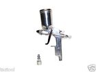 Gun Gravity Air Aluminum Brush Paint Spray Mini Feed Cup Swivel