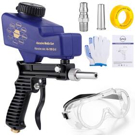 Gsb-01 Gyfent Sand Gun Blaster 150psi Blasters Kit For Metal Wood Paint Rus