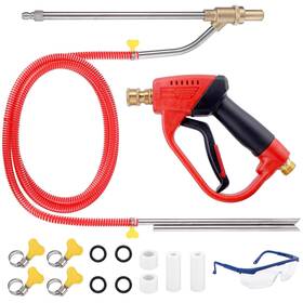 Hsb-01 Gyfent Pressure Washer Sand Gun Blaster Kit With 5000 Psi For