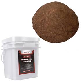 Hdurcir 016392596861 Aluminum Oxide 14 Lbs 80 Grit Medium To Fine Sand Blasting Abrasive Media For