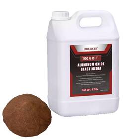 Hdurcir 027685554956 Aluminum Oxide 12 Lbs 100 Grit Medium To Fine Sand Blasting Abrasive Media Fo