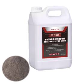 100grit Hdurcir Brown Corundum Abrasive Blasting Media Aluminum Oxide 12lbs M