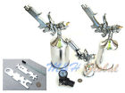 Hvlp Paint Stainless Sprayer Gravity Gun Spray Air Pcs Regulator 4 Feed Painter
