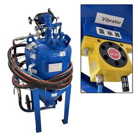 Kk-057199 Illusiyame 620 Type Mobile Sandblaster Automatic Dry Wet 141.2cfm 40-60 Mesh Sand