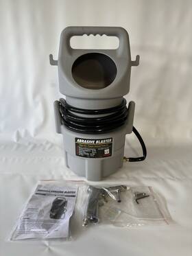 Infinity 50lbs Blaster-kit Abrasive Blaster Sandblasting Portable Sandblaster Hopper Gun Paint Rust Remover