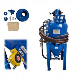 057199mai Intsupermai Automatic Mobile Sandblaster 620 Wet/dry Air-powered Rust Removal Refinishing