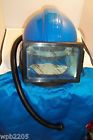 Isw1939 Kl Industries Sandblasting Respirator Safety Helmet With Cape Hose Air Supplied New Design 1