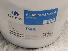 Ivocar Vivadent 2152025 Garreco Aluminum Oxide 50 Micron White Blasting Compound 25 Pound Bucket