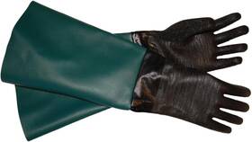 J&b Custom Products Hd7-26 Gloves For Sandblasting Sandblaster Sand Blast Cabinet - 7 Inch X 26 Made In Usa