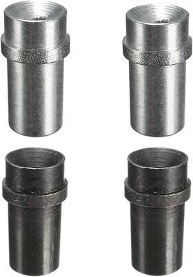 Jewboer 313019864861 4pcs Iron Sandblaster Nozzle Tips Abrasive Sand Blaster 5mm And 6mm Pack Of 4