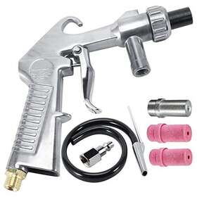 Jewboer 761449866337 Sandblaster Sand Blaster Gun Kit For Abrasive Media Sandblast