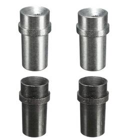 Jewboer 761449866351 4pcs Iron Sandblaster Nozzle Tipsabrasive Sand Blaster Blasting5mm And 6mm Inner