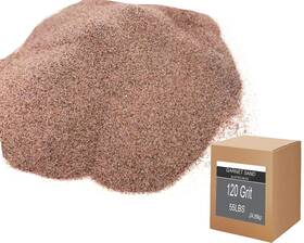 120-git Jrukm 55 Lbs-garnet #120 Grit Sandblaster Sand Blasting Media Garnet Abrasive