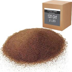 Jrukm 763492129320 Garnet Abrasive Sand Blasting Media #120 Grit 8 Lbs Blasting/waterjet