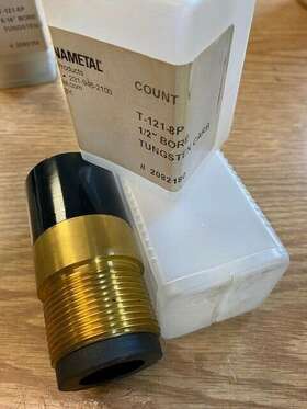 T-121-8p Kennametac 2082180 Kennsmetal 1/2 Inch Bore Tungsten Sand Blasting Tip