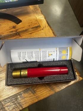 10bdsh6ppro Kennametal #6 Blast Ninja Nozzle Brass 1-1/4 Inch -