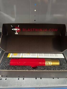Sh-5p-pro Kennametal Blast Ninja Nozzle Bp200 Siaion 5/16 Inch Bore 1-1/4 Brass Thread