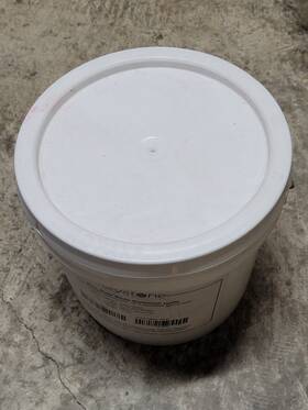 Keystone 1010002 Aluminum Oxide 50 Micron White Pure Blasting Compound 15 Pound Bucket