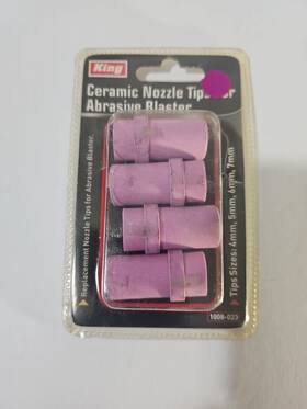 1008-023 King Abrasive Blast Nozzles Assortment