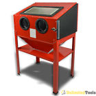 001-at-10025 Lbs.bottom Vertical 60 Gallons Blaster Hopper Feed Sandblaster 40 Cabinet Sand