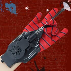 Lumhew B0ccnxwlzj Spider Web Shooters Launcher With Gloves Realistic Web-slinging Act