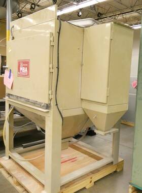 Mba N-200 Industrial Mediablast Siphon 48x48 Sandblast Cabinet
