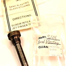 Sj06 Mighty Gun Media Blaster Sandblasting Jet Replacement Steel