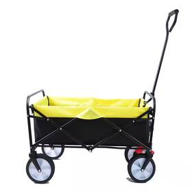 Miscool 711181346268 3.6 Cu. Ft. Oxford Fabric Steel Frame Wagon Heavy-duty Folding Portable Hand Gar