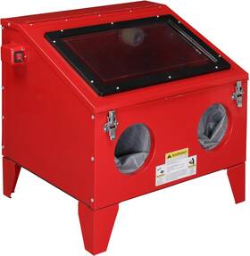 Motorhot 744759255976 40 Gallon Air Sandblasting Cabinet Heavy Duty Bench Top Sand Blaster
