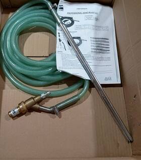 16.0209 Mtm Hydro Professional Sand Blast Kit With 4.0-1.4 Mm Orifice