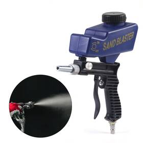 Hg-psq-0230 Mwhg Hand Held Portable Media Spot Sand Blaster Gun Air Gravity Feed Rust Remover Set