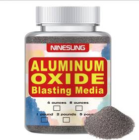 Qu-ao-f5 Ninesung #80 Grit Aluminum Oxide - Sandblasting Media Premium Long-lasting Sand Blasti