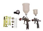Nozzle Guns Paint Sp-33500k Spray Kit 2 Sprayit Auto Feed Set Gravity Lvlp Gun