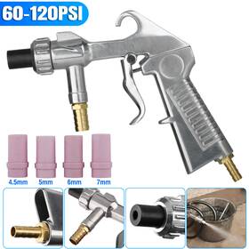 Nsi 601549068966 Sandblaster Air Kit Abrasive Sandblasting Gun Sand Blaster With 4 Ceramic Nozzle
