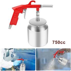 Nsioutlet 616361655324 Sandblasting Gun 750cc Air Sand Blaster Tool For Concrete Metal Paint Removal