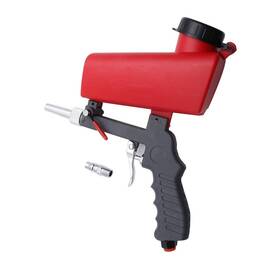 Nuzamas 745809632358 21lbs 700 Cfm Sandblasting Gun Gravity Feed Air Sandblaster Portable Speed B