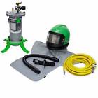 Nv2000pfc Rpb Nova Complete Air Fed Sandblasting Hood Helmet System For Shotblasting Sand Blast