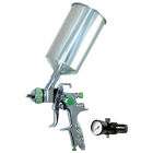 G6600-25 Paint Spray Sprayer Auto Gravity Oil Hvlp Gun Enamel Latex 2.5 Base Wood Primer