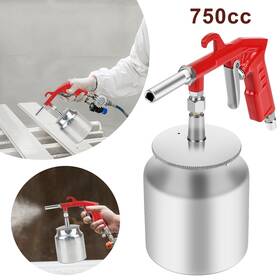 Partsdomauction 616361655331 Portable Air Sand Blaster Gun With 750cc Hopper For Auto Metal Rust Paint Removal