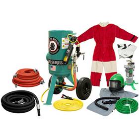 1780mpvd Pirate Gold Blasting Package Complete Sandblasting System 3 Cuft. Blast Machine
