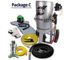 U300 Pot 3 Sandblaster 300lb Cu Blast Ft - Titan Capacity